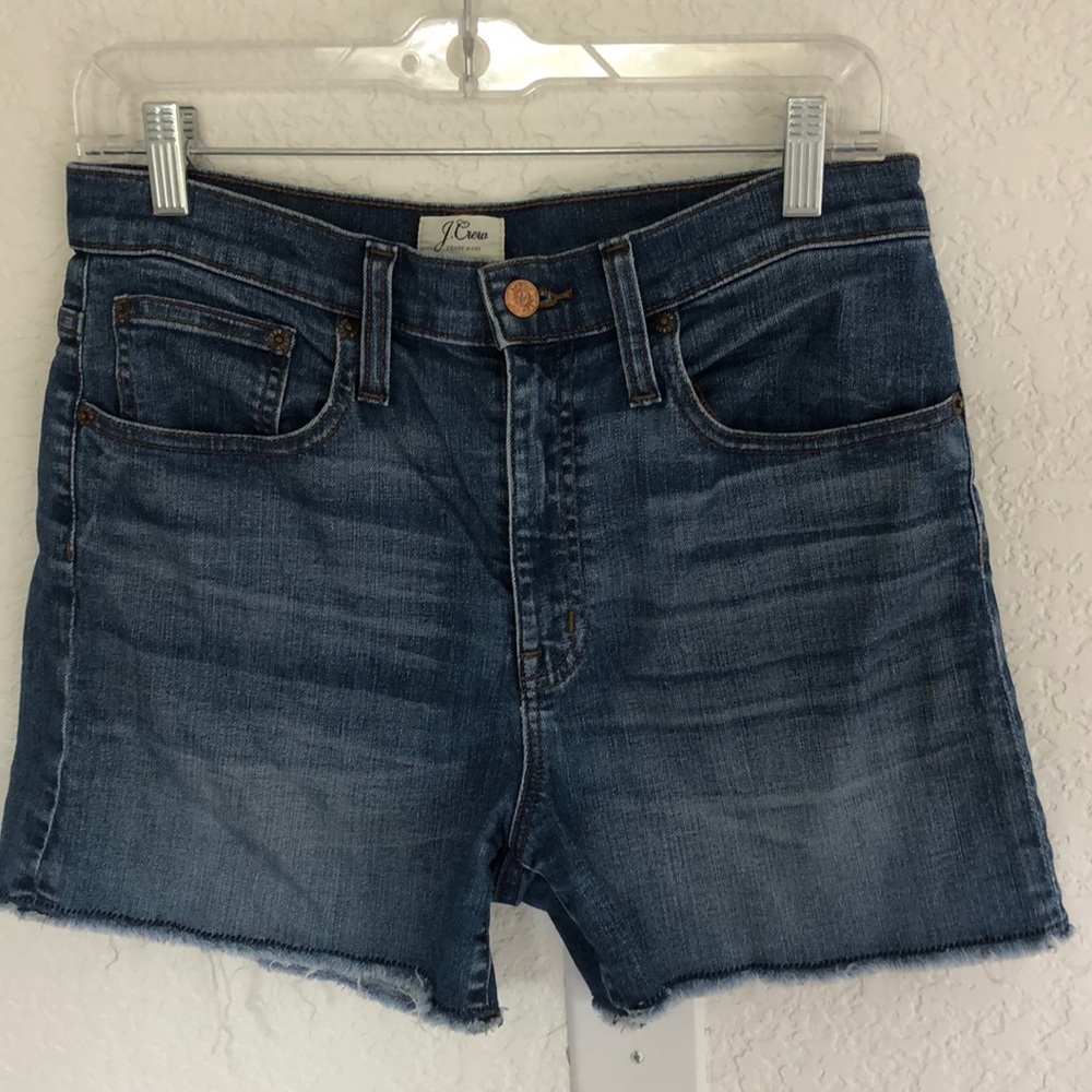 J. Crew Denim High-Rise Shorts